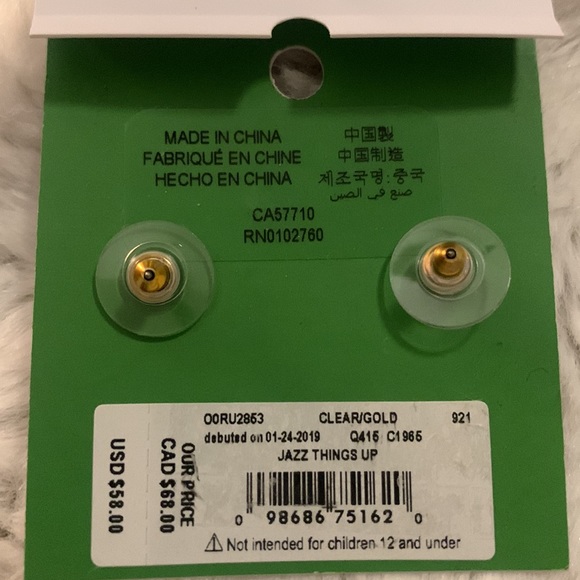 Brand new Kate Spade jazz things up earrings - Picture 3 of 6